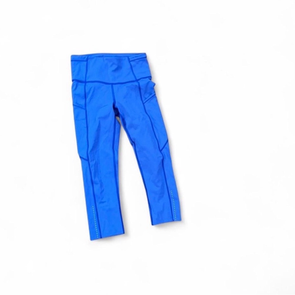 Lululemon blue leggings Size